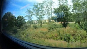 Едем в Espoo из Хельсинки на пригородном поезде, маршрут U / Видео 4К / Приятная поездка