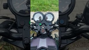 Холодный запуск Honda CB 500 96 год.