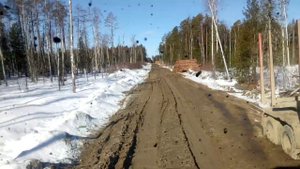 Работа на лесовозе