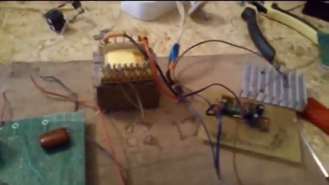 Гитарный усилитель из TDA 1519С в TDA 2040 (пред усилитель спикерсимулятор) пример звучания