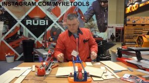 Ручной плиткорез Rubi Star и Rubi TS выставка mitex 2015