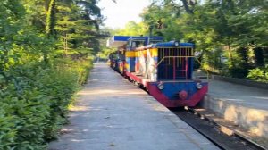 Тбилиси. Любимое место всех детей. Железная дорога в парке «Муштаид»