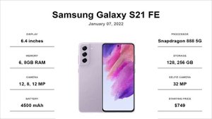 Evolution Of Samsung Galaxy FE