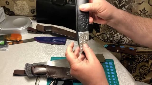 Обзор всех моих клише для тиснения на коже