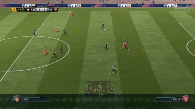 Арсенал   ЦСКА  [Футбольный прогноз в FIFA 18]