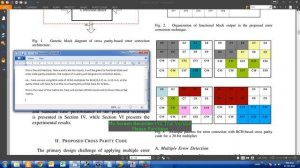 A Low-Complexity Multiple Error Correcting Architecture Using Novel Cross Parity Codes Over GF(2m)