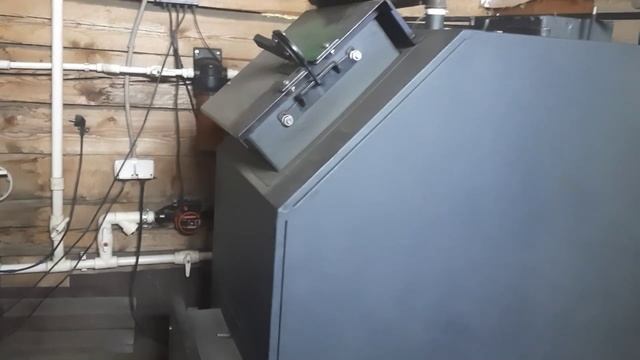 Чищу котел неделька ко-60 на горячую