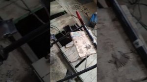 Модернизация роторной косилки " Заря": изготовление лыж  под редуктора.