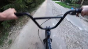 Покатушки на BMX!!! Трюки на bmx!!! Все люди в шоке!!! Первая обкатка!!!
