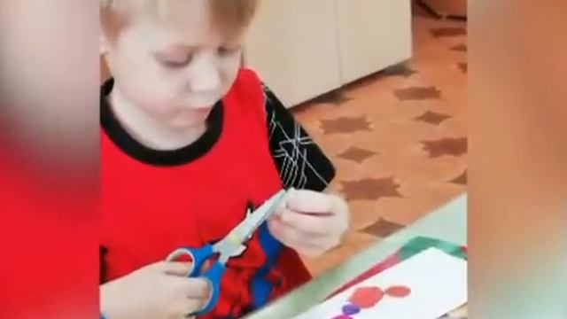 Аппликация "Бусы" смотреть онлайн