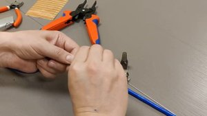 Модульный экранированный соединитель витой пары. Сращивание кабеля SF/FTP категории 6А.