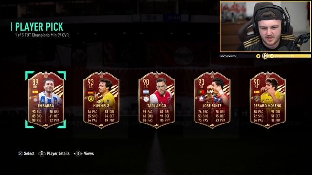 ALL TOTS IN RED PICKS! TOP 100 FUT CHAMPIONS REWARDS! #FIFA21 ULTIMATE TEAM смотреть онлайн