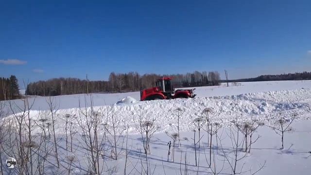 кировец,чистим снег#кировец #чистимснег #746