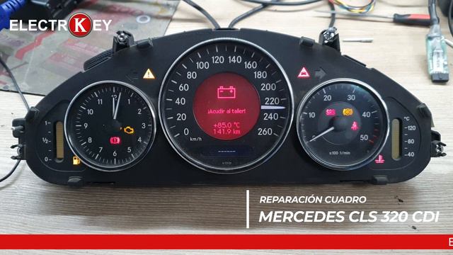 Reparación Cuadro Mercedes CLS 320 CDI смотреть онлайн