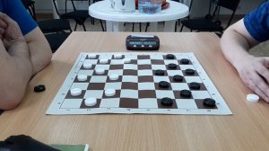 Чемпионат Пермского края по блицу. Русские шашки. КМС Бурылов-КМС Гусев.