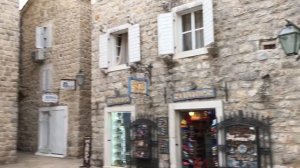 Будва. Старый город. Полный обзор окрестностей и улиц.