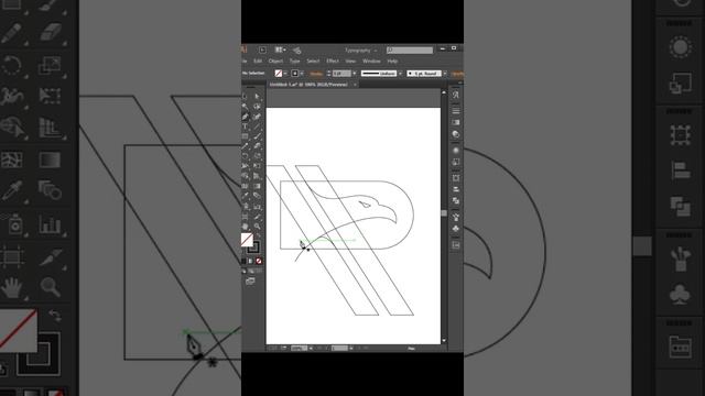 Make an Eagle Logo Letter R | Adobe Illustrator Tutorials