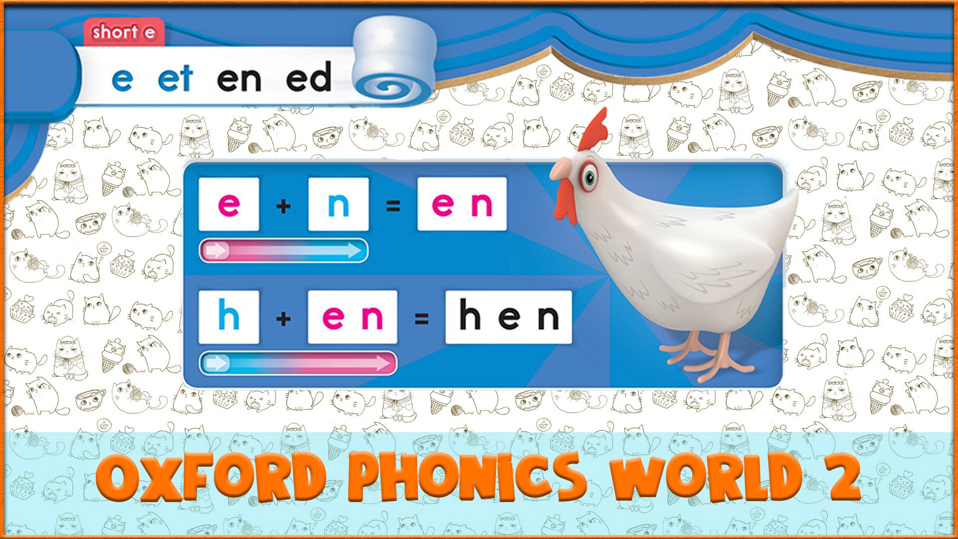 Short | en | Oxford Phonics World 2 - Short Vowels. #13