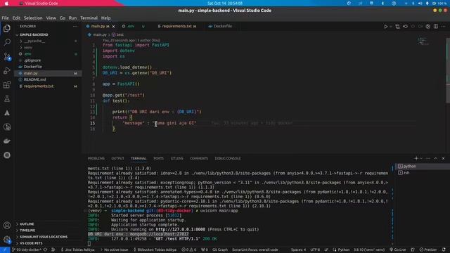 [5] Docker Tutorial - Environment Variables смотреть онлайн