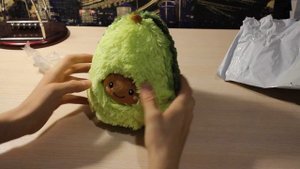 Плюшевое АВОКАДО с Китая. ХИТ 2018 года. Распаковка!!!
