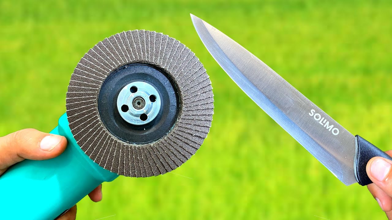 Метод заточки острого ножа за 5 минут смотреть онлайн