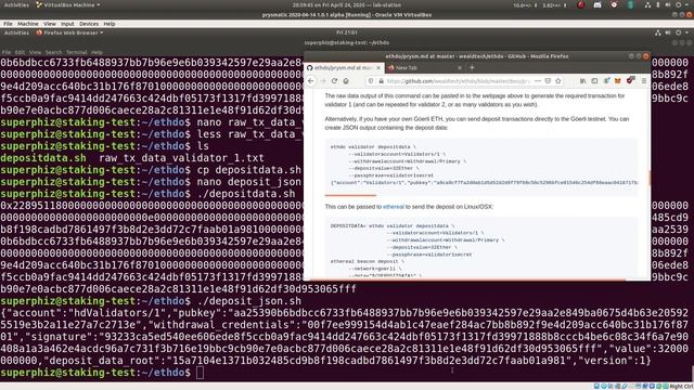 Ethereum 2 Beacon Chain Staking wallet management with ethdo walkthrough смотреть онлайн