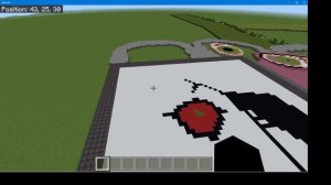 I built a GIANT Omega Flowey pixelart in Minecraft!