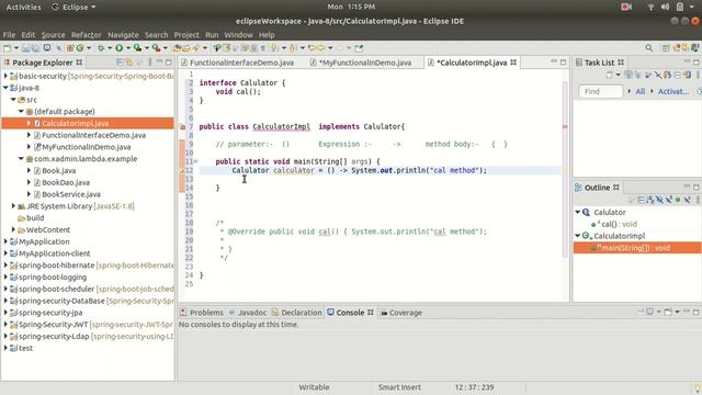 Java 8 What is Lambda Expression & Functional Interface | Java 8 feature | With Example Program смотреть онлайн