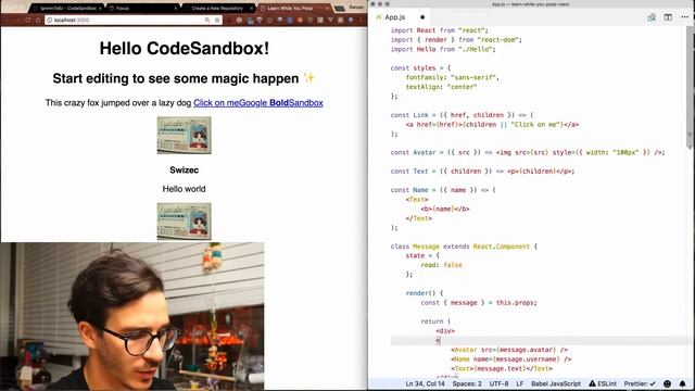 Class-based React components | LEARN WHILE YOU POOP 5 смотреть онлайн