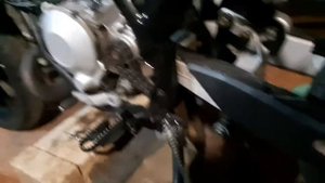 Stels Trigger 50 SM, ремонт задней подвески или как я чуть не разбил мот