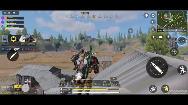 UMA PARTIDA NORMAL COM 5 KILLS CALL OF DUTY MOBILE BATTLE ROYALE смотреть онлайн