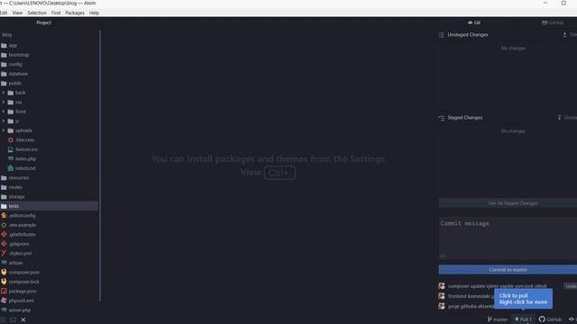 Laravel ile Blog Sitesi Dersleri | Ders #26 - Github'a Proje Yükleme - Git Kullanımı - Pull&Push смотреть онлайн