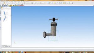 3D замок который сделан на токарном станке 1К62