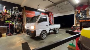Suzuki Carry Mini Truck that I Window Tinted Awhile back