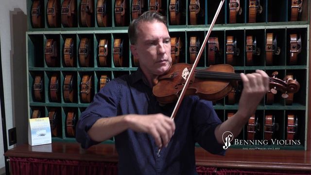 Fine 2009 Violin Crafted by Violinmaker Michael G. Fischer for Sale смотреть онлайн