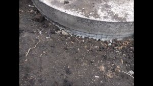 Горе-строители -  негерметичный септик. Видео №1.