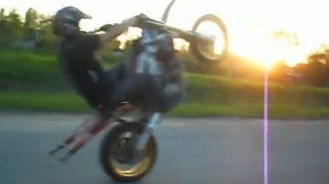 Max White honda crf 450 r manual stunt