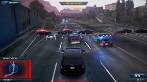 Need for Speed™ Most Wanted Ford SUV Intercepter breakin the law