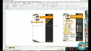 how to make professional cv in Corel Draw x7 | #Cv design | How to Make CV - Curriculum vitae