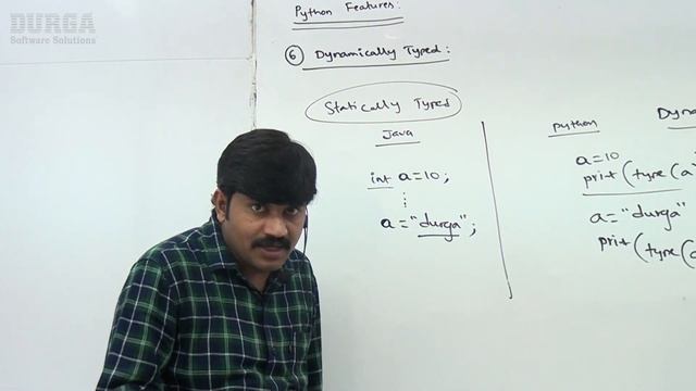 Python Tutorial ||   Features of Python Part - 3 || by Durga Sir