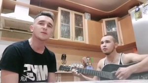 Дворовые песни- одинокий демон#кавер под гитару #