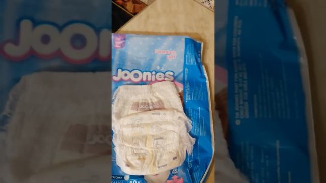 Подгузники - трусики обзор. Моё знакомство с трусиками Joonies. смотреть онлайн
