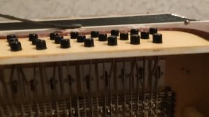 Ремонтирую гармонь. Запала кнопка.