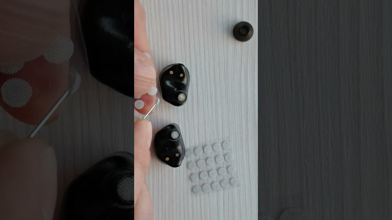 Замена сетки на tws наушниках #shorts смотреть онлайн