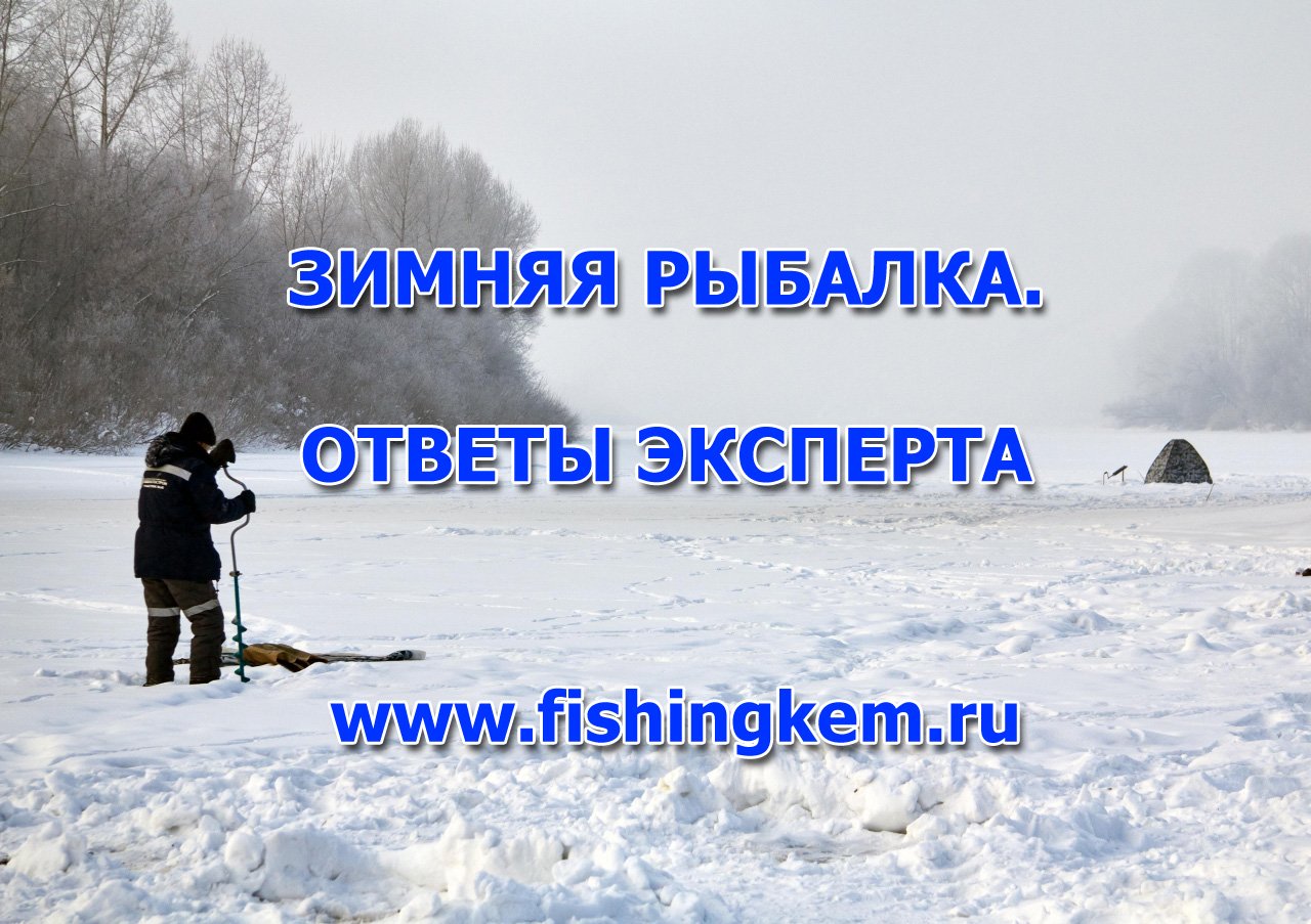 Зимняя рыбалка. Ответы ихтиолога