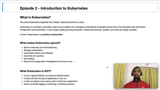Part 2 - Introduction to Kubernetes and its architecture смотреть онлайн