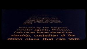 ORIGINAL Star Wars Opening (1977) - 16mm Film Preservation