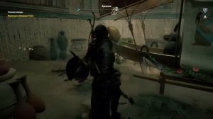 Прохождение игры ASSASSINS CREED ИСТОКИ: DLC НЕЗРИМЫЕ часть # 9 Храм Тота/ Загадка Храма
