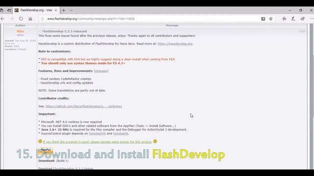 Create your first AIR app in AS3 for Android with Apache Flex смотреть онлайн
