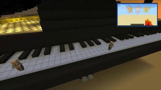 Functional Piano in Minecraft | 500 Subscriber Milestone смотреть онлайн